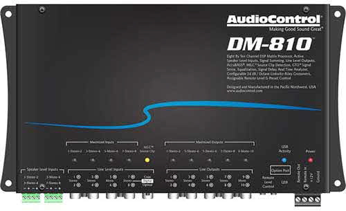 AUDIOCONTROL Premium 8 Input 10 Output DSP Matrix Processor
