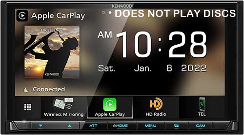 Kenwood eXcelon Monitor with Receiver 6.8" Digital Multimedia Receiver