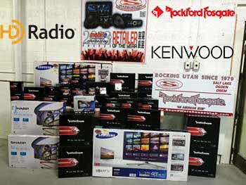 Rockford Fosgate, Kenwood and HD Radio equipment to be installed!