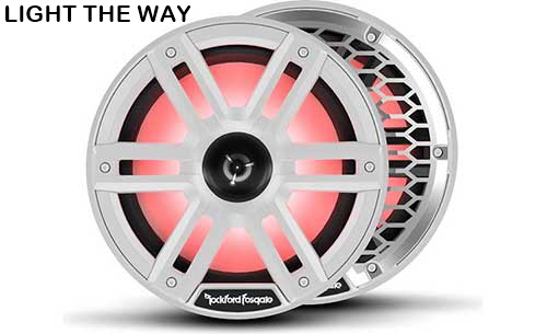 ROCKFORD FOSGATE 8� Color Optix� Marine 2-Way Horn Speakers