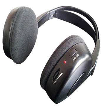 VOXX IR WIRELESS DUAL CHANNEL FOLD FLAT HEADPHONES