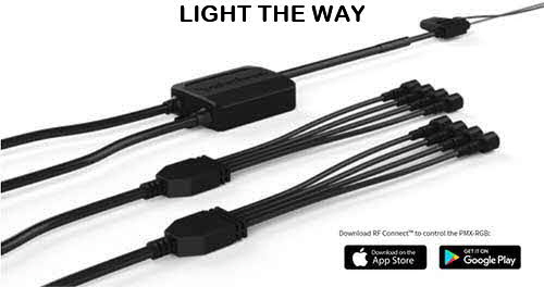 ROCKFORD-FOSGATE Color Optix� Light Controller with Optional App Interface