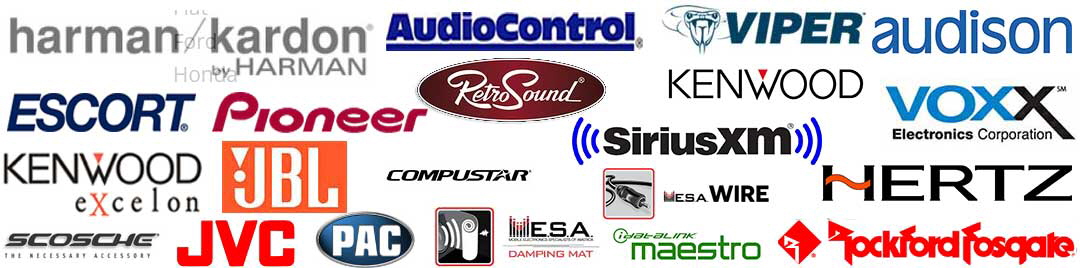 Sound Warehouse proudly carry the following brand names!