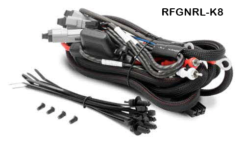 ROCKFORD FOSGATE Amp wiring harness for select Polaris GENERAL� models 