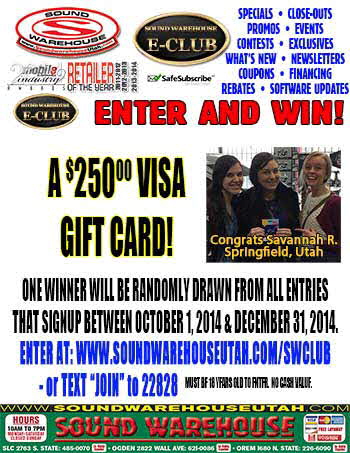 Congrats to Savannah R. of Springfield Utah!