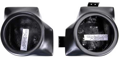 SSV Works Kawasaki Teryx 4 Overhead Rear Pods - Unloaded