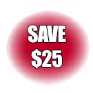 SAVE $25